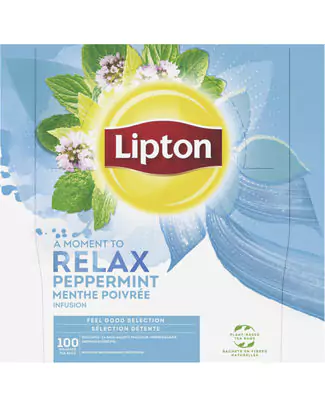 thé lipton pep menthe