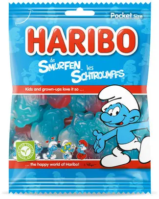 haribo schtroumpfs 